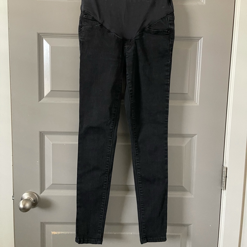 Black Maternity Jeggings